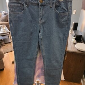 Forever 21 Women's Blue Skinny Jeans